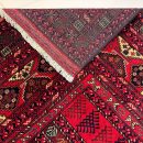 173 X 249 cm Handmade Traditional Turkish Rug - Vintage Red and Black Kilim | Handwoven Carpet | Decorative Floor Rug | Antique Style